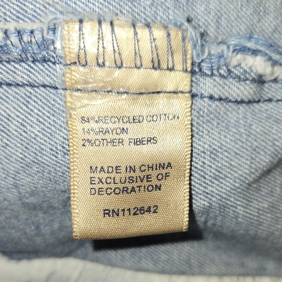 Sandpiper Petite XL Embroidered Jean Jacket - Picture 6 of 10